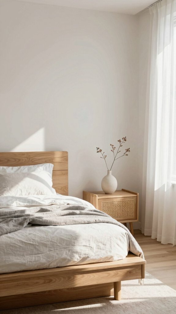 negative space warm thoughtfully layered