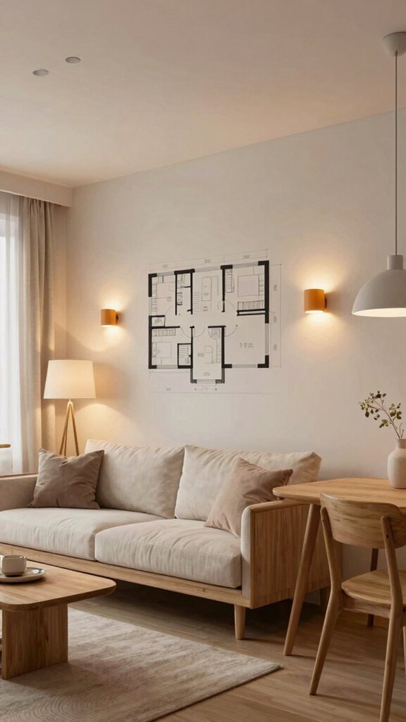 nordic lighting scales with rooms