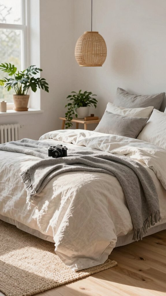 nordic plants with woven warmth