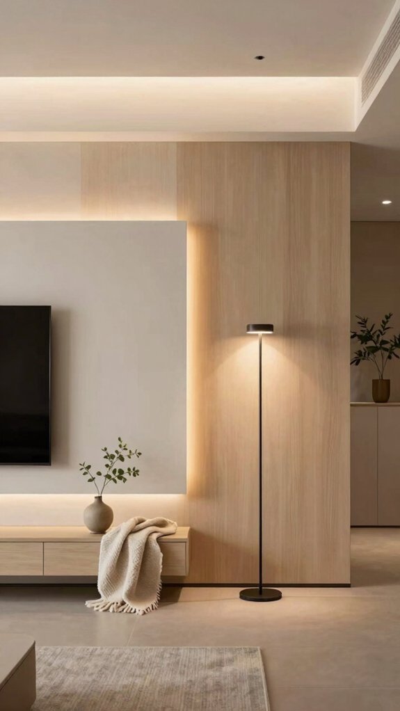 one or two focal accents