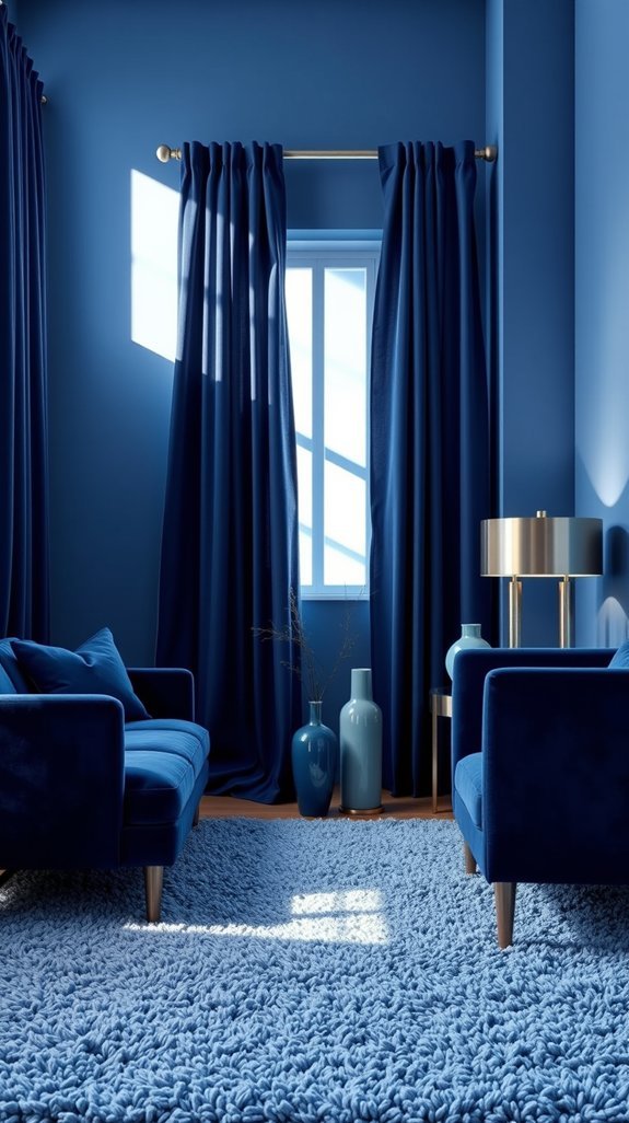 one perfect blue anchor