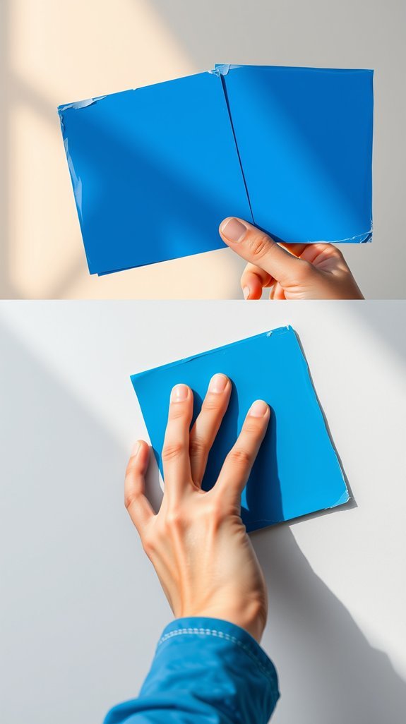 paint swatch lighting torture test