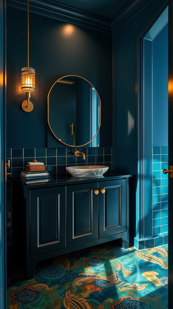 peacock blue home accents