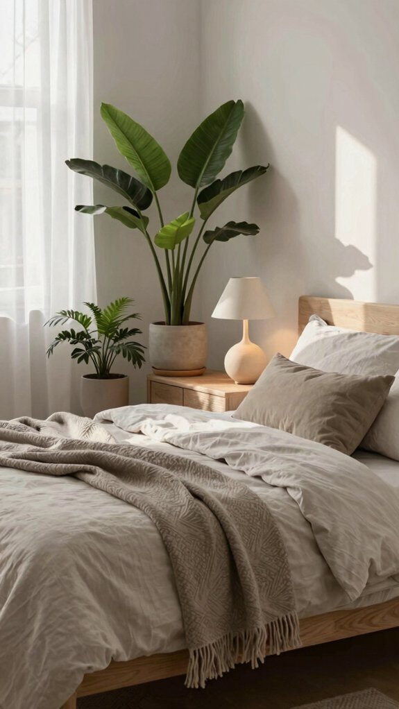 plants brighten nordic calm