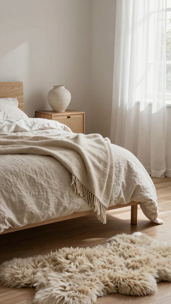 quality natural materials and textures