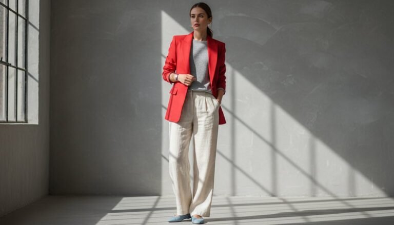 red statement piece styling harmony tips