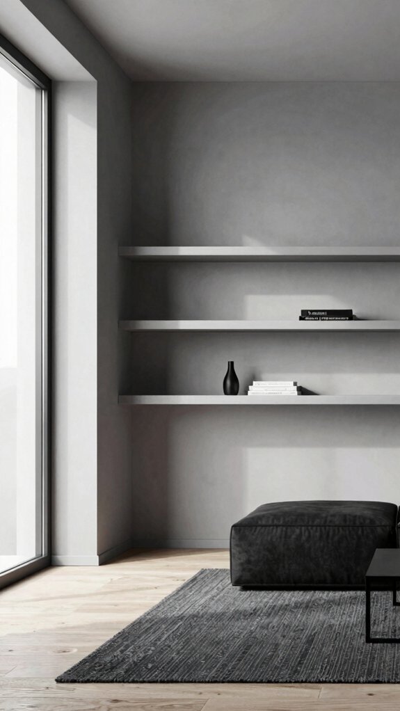 restraint in monochrome elegance