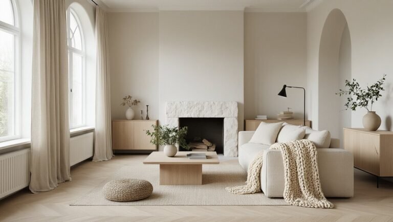 scandinavian calm warm modern