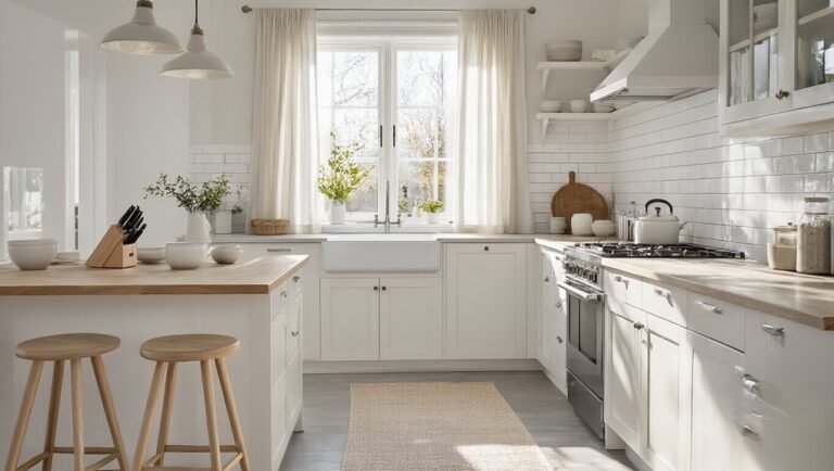scandinavian clean bright kitchen ideas