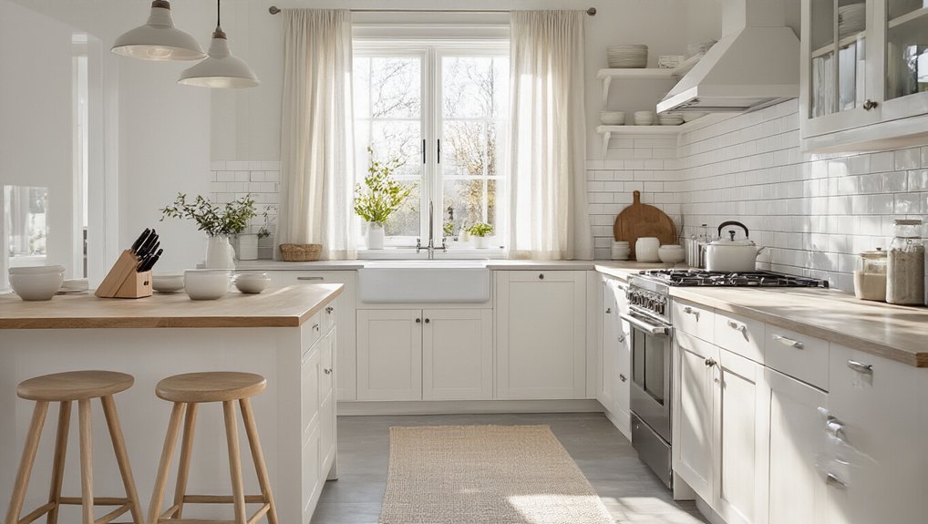 scandinavian clean bright kitchen ideas