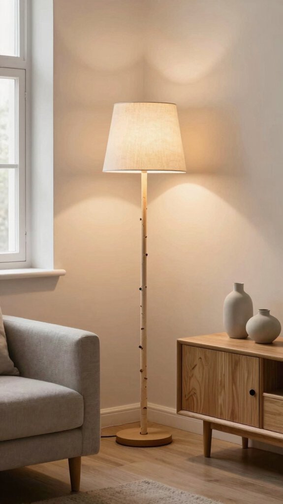 scandinavian lamps warm minimal illumination