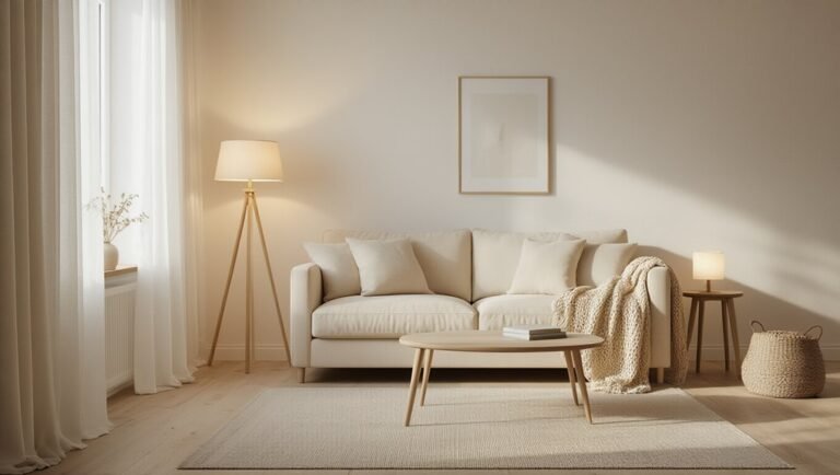 scandinavian lighting for coziness