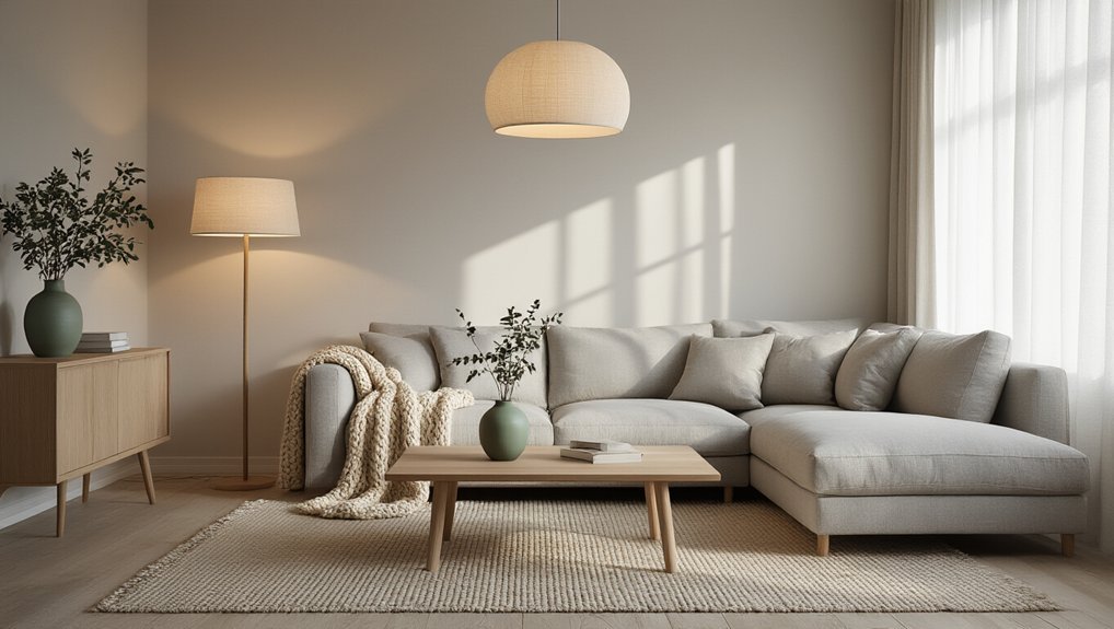 scandinavian lighting for coziness