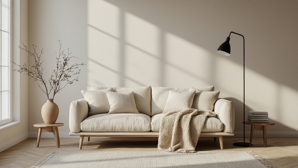 scandinavian warm minimal decor