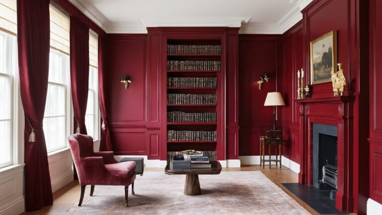 seven deep red paints designers choose