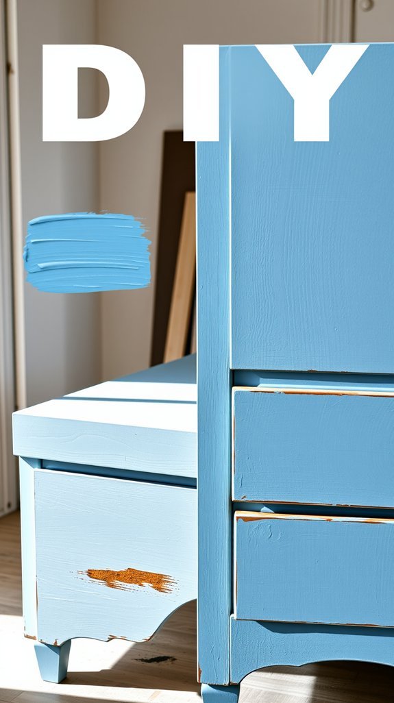 sky blue hides painting missteps beautifully