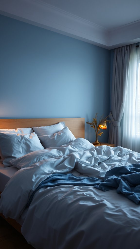 sky blue reduces nightly cortisol