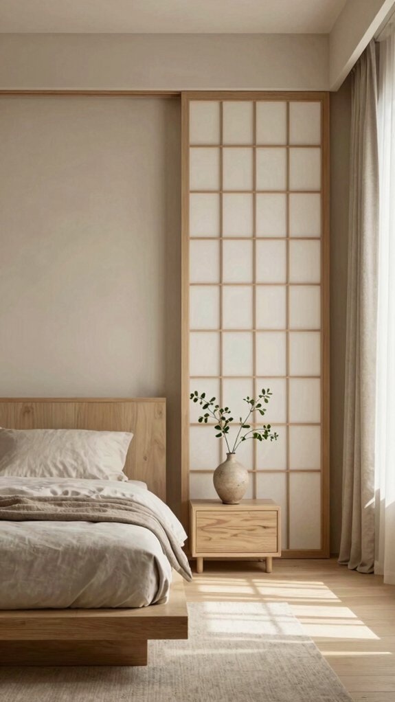 sliding shoji screens for flexible zoning