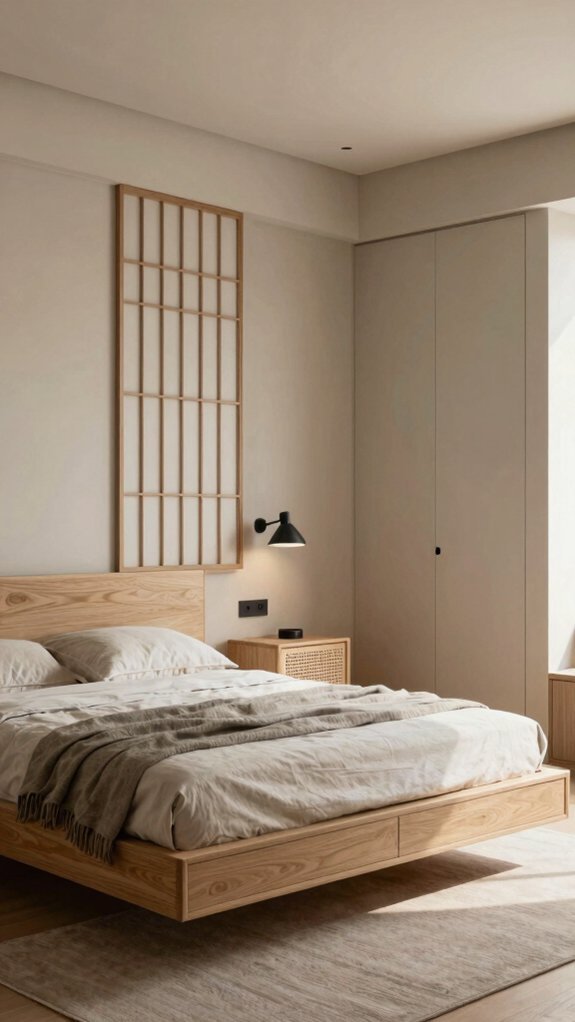 smart storage for small bedrooms