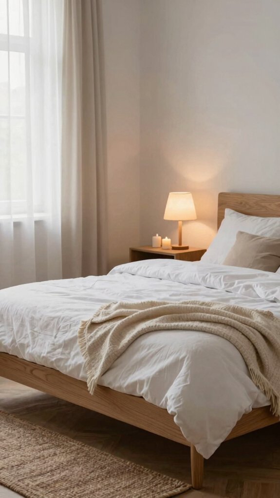 soft layered warm lighting hygge