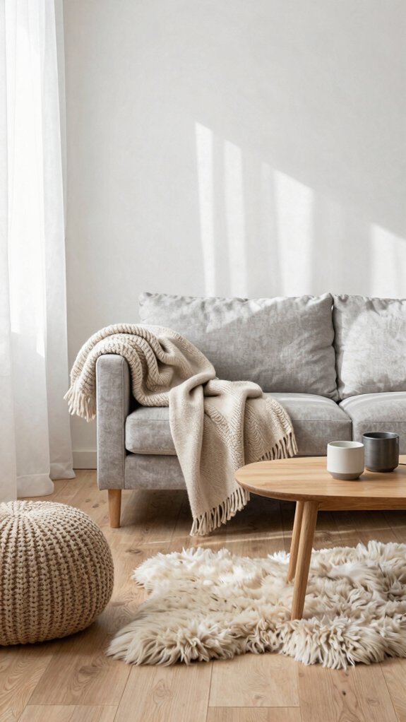 soft textures warm scandinavian interiors