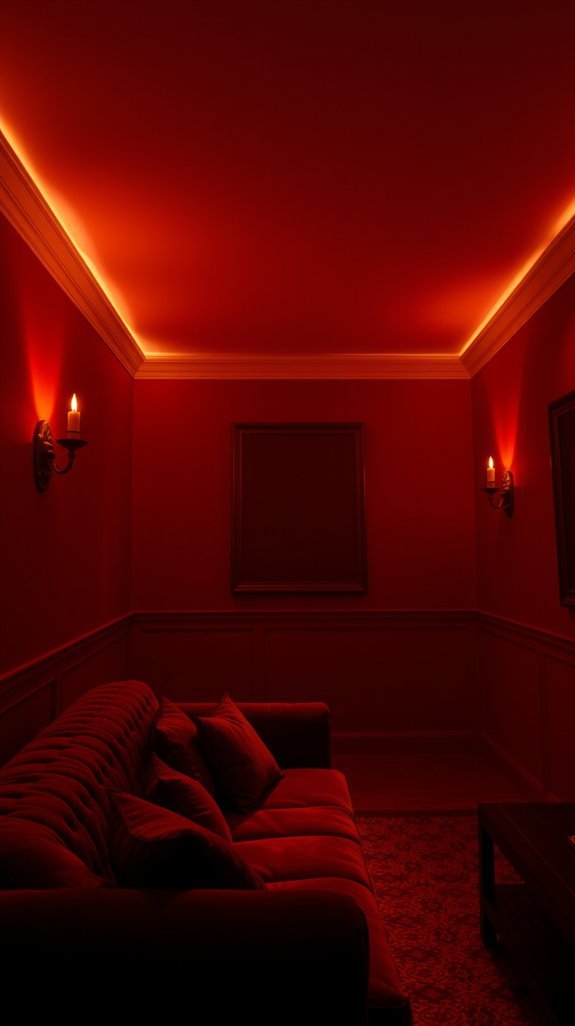 soft warm 2700 3000k lighting