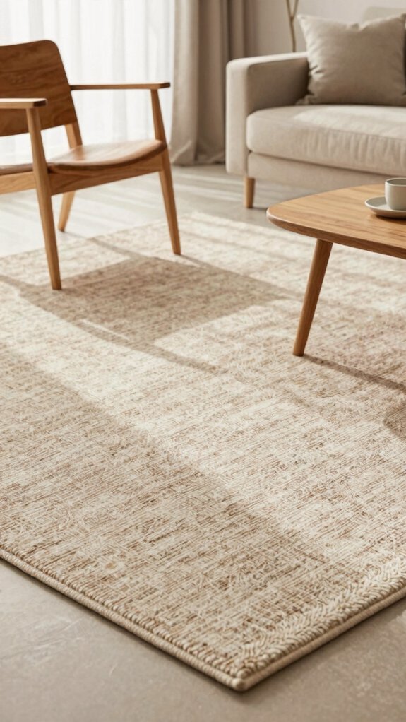 soft wool rug warm nordic calm