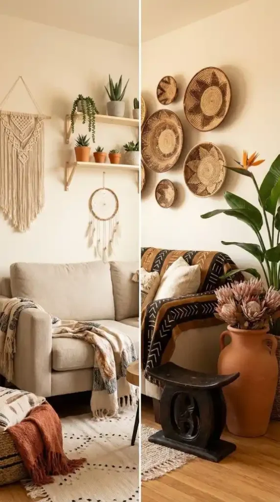 split-shot-showing-two-distinctly-different-styled-spaces-side-by-side