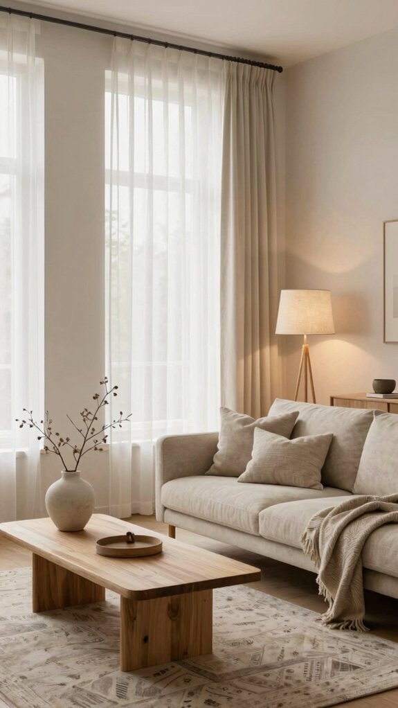 start with one minimally styled room