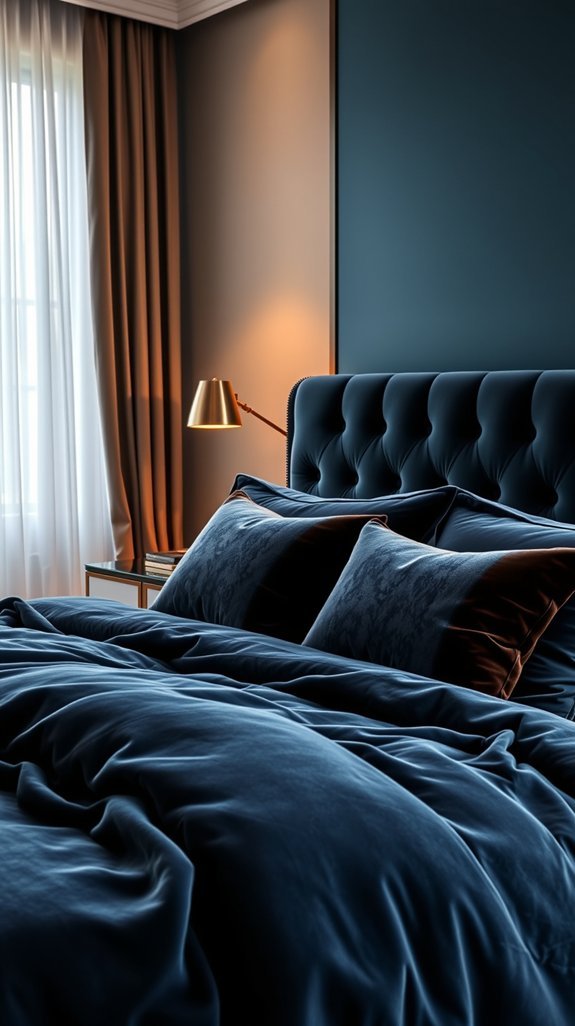 statement headboard transforms room