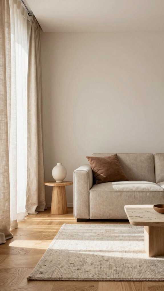 texture adds tactile warmth and contrast