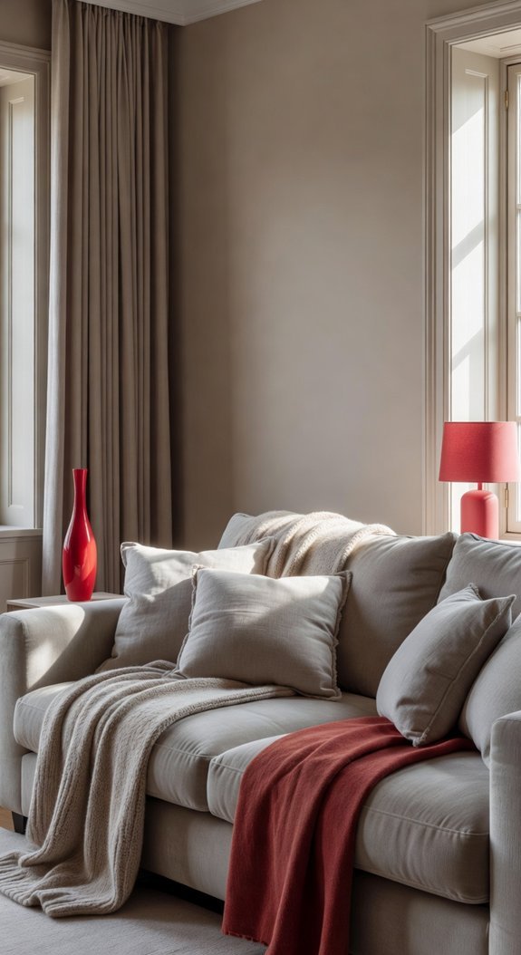 undertones guide red accents
