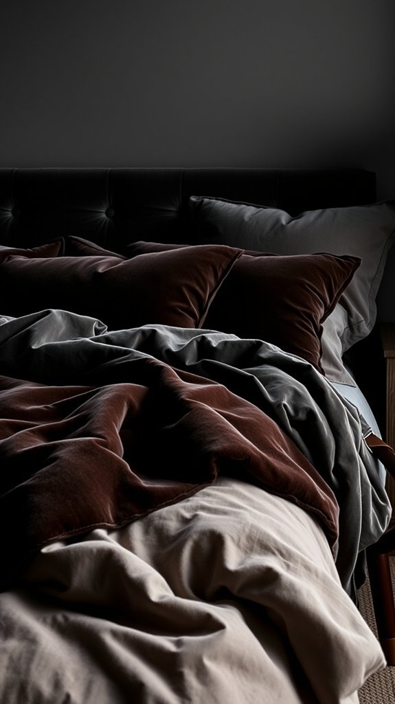 velvet accents for warmth