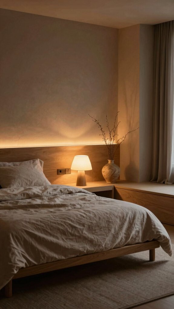 warm bulbs create cozy mood