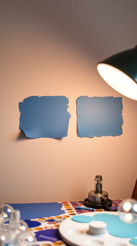 warm bulbs mute blues cooler light awakens color