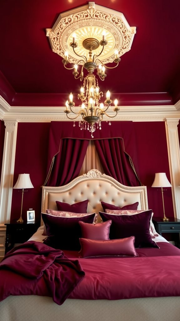 warm ceilings deeper trim contrasts