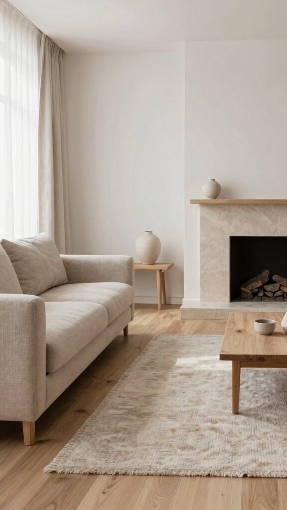 warm functional scandinavian coziness