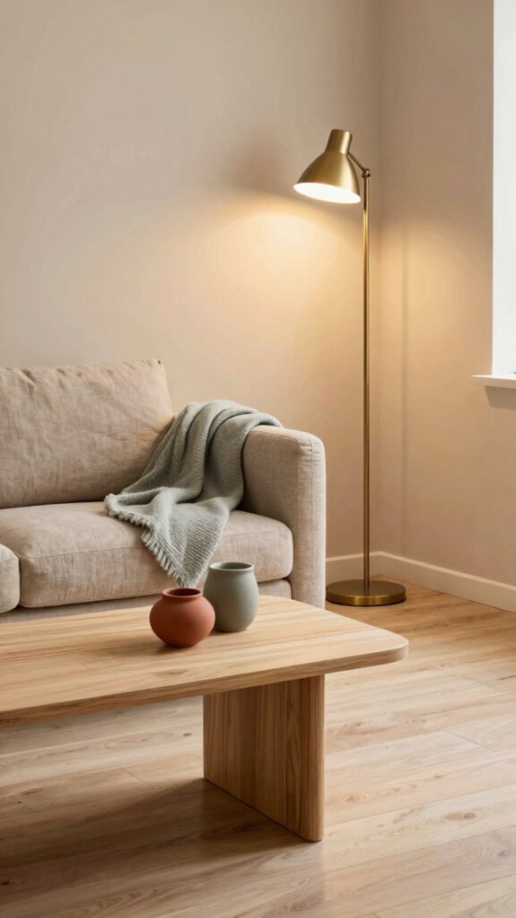 warm lighting completes scandinavian palettes