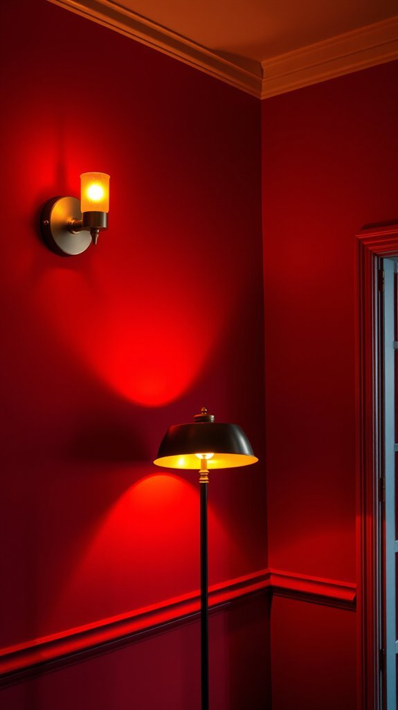 warm metal fixtures soft finishes