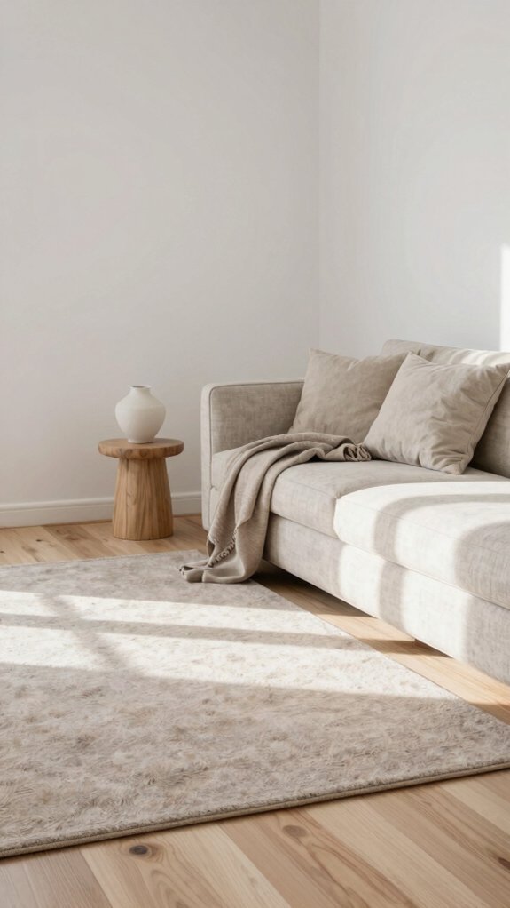 warm white and taupe harmony