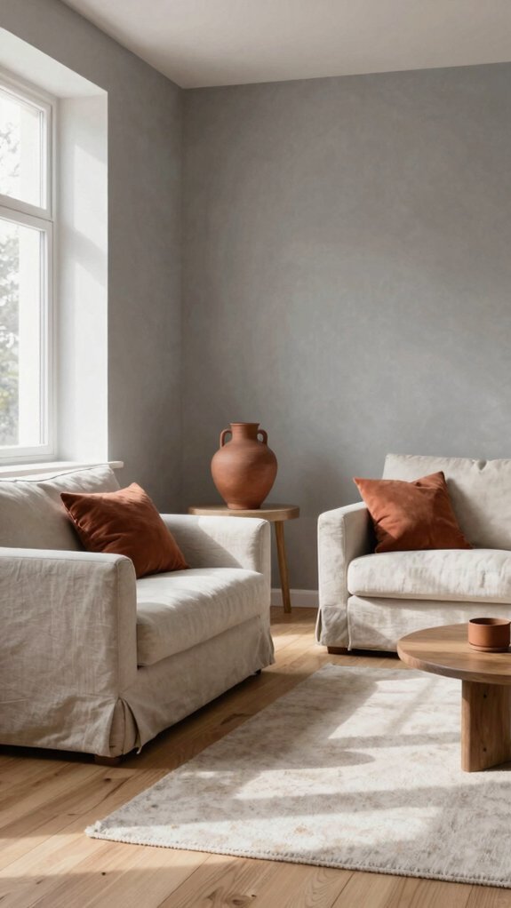 warmth with scandinavian restraint textures